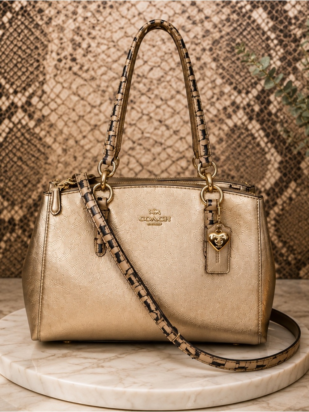 NWOT - Coach Mini Christie Carryall